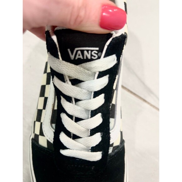 Women’s vans Old Skool checkerboard skate shoes size 7.5 - Picture 9 of 11